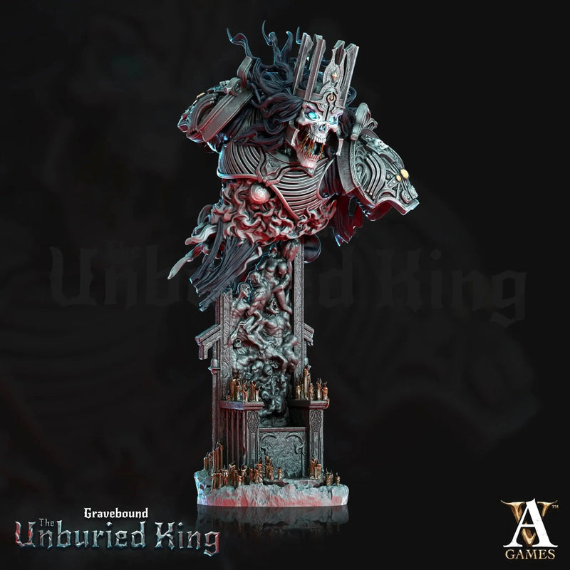 Gravebound - The Unburied King - STL Bundle - Archvillain Games