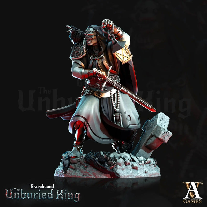Gravebound - The Unburied King - STL Bundle - Archvillain Games