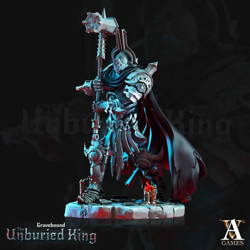 Gravebound - The Unburied King - STL Bundle - Archvillain Games