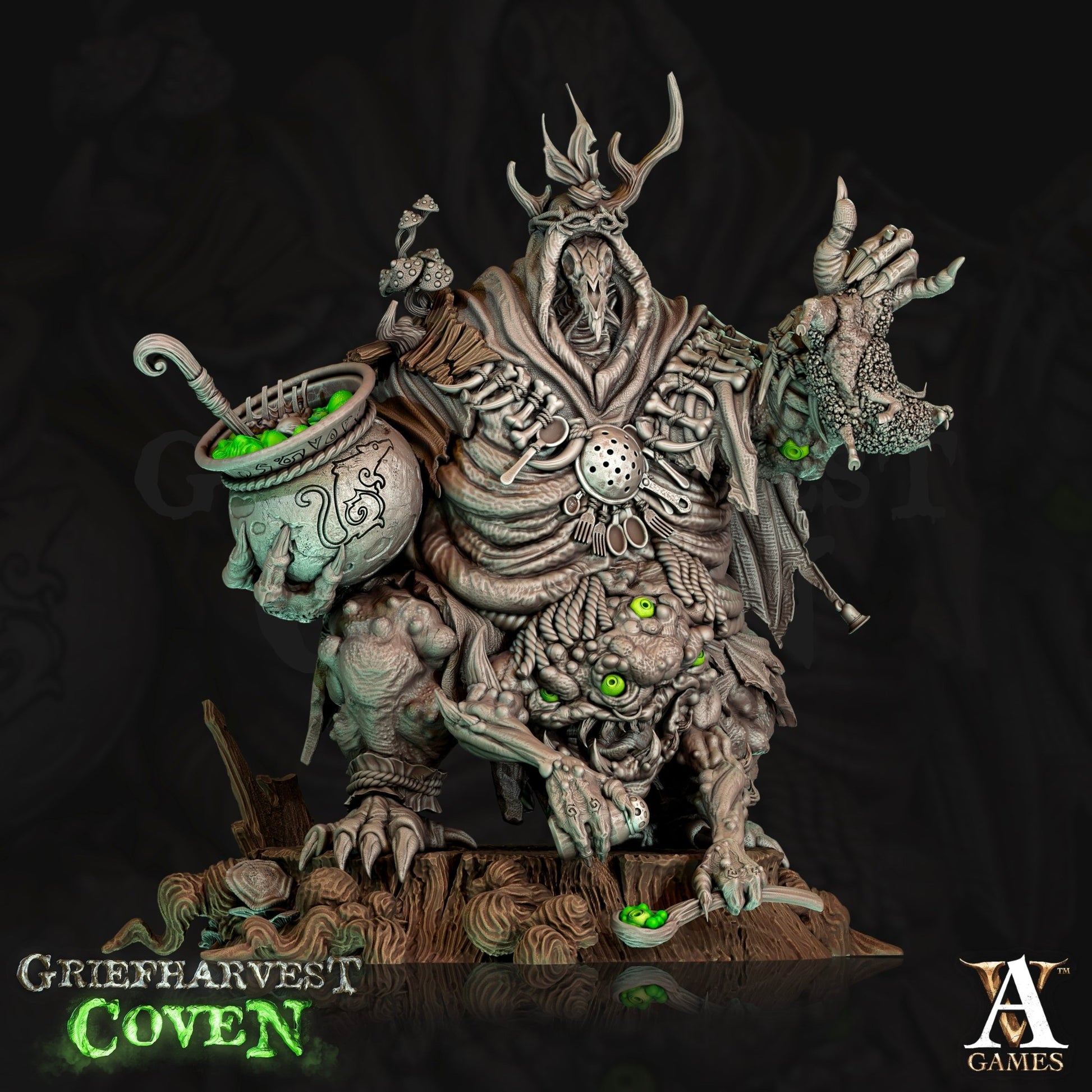 Griefharvest Coven STL Bundle - Archvillain Games