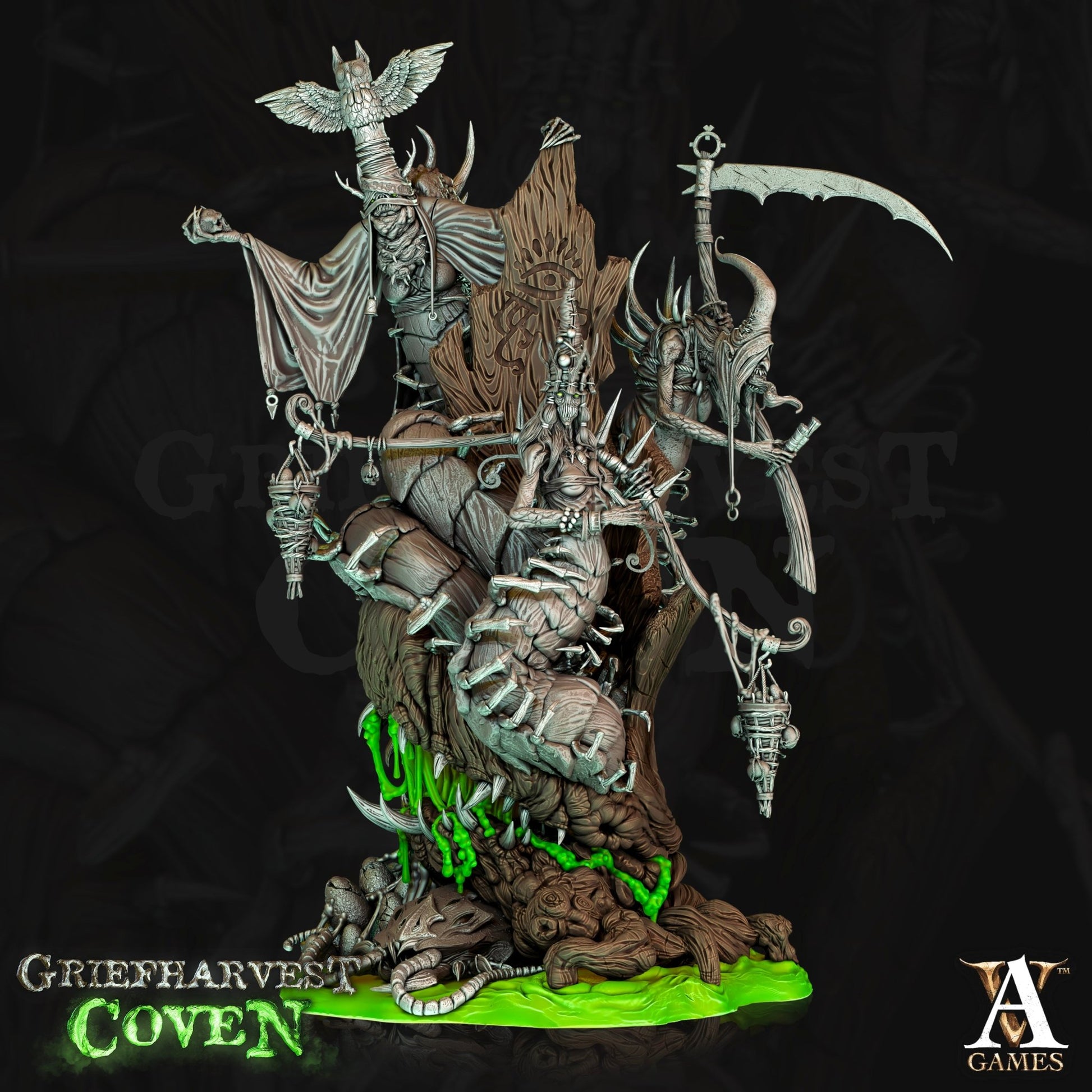 Griefharvest Coven STL Bundle - Archvillain Games