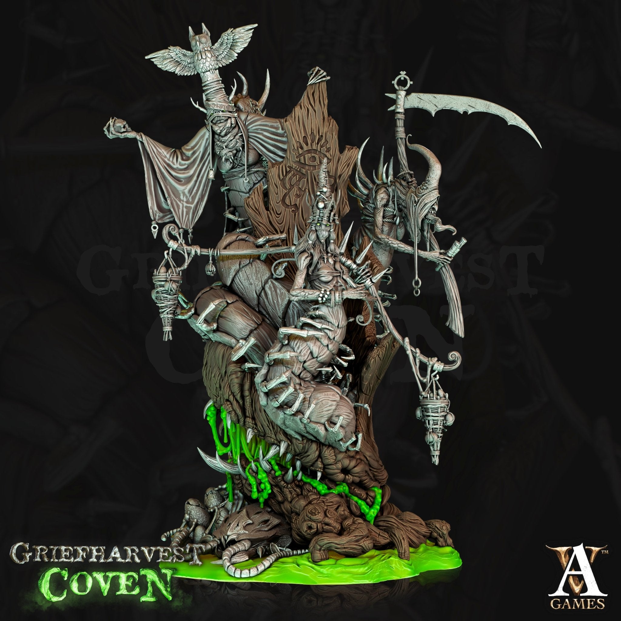 Griefharvest Coven STL Bundle - Archvillain Games