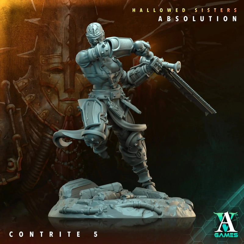 Hallowed Sisters - Absolution - STL Bundle - Archvillain Games