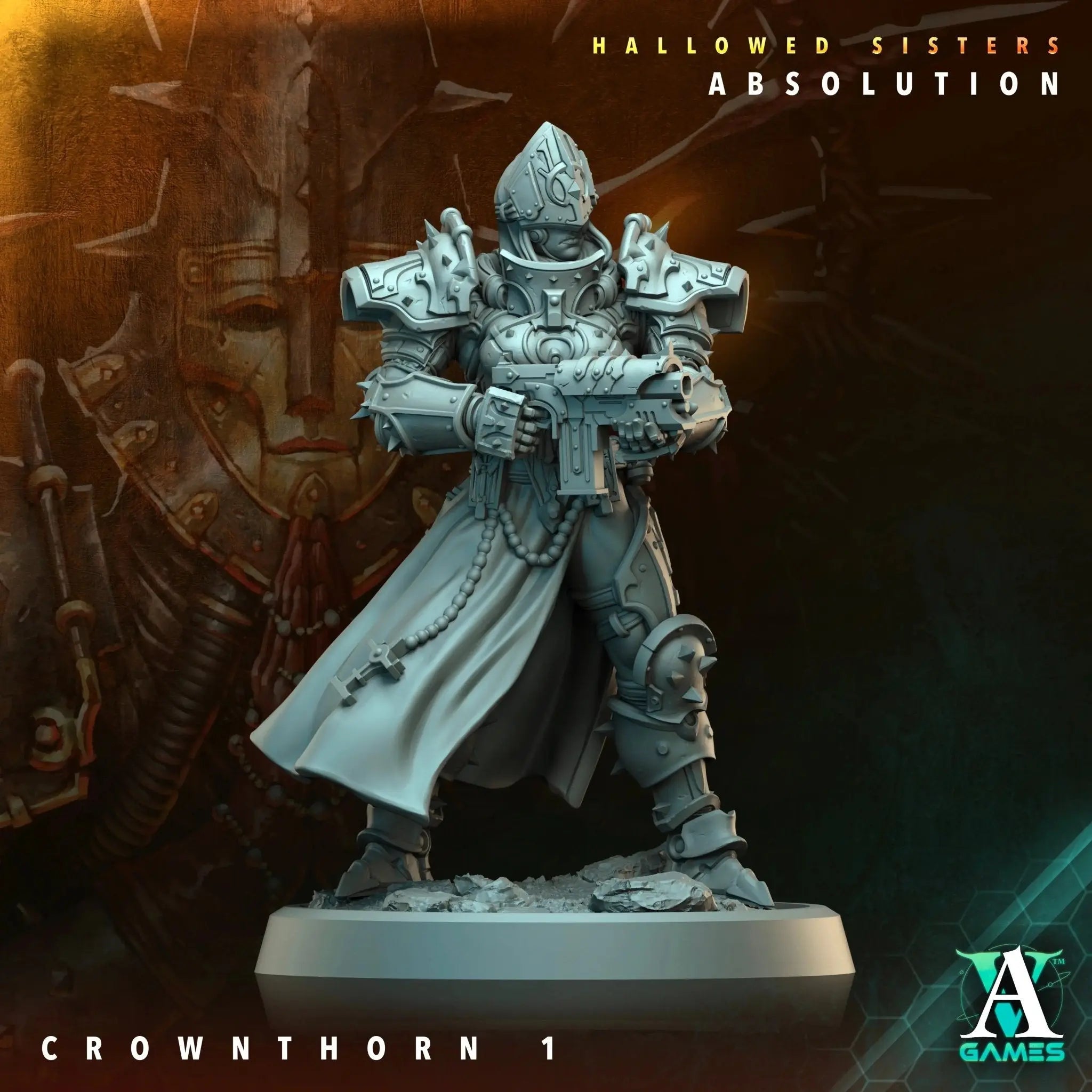 Hallowed Sisters - Absolution - STL Bundle - Archvillain Games