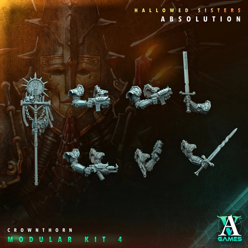 Hallowed Sisters - Absolution - STL Bundle - Archvillain Games