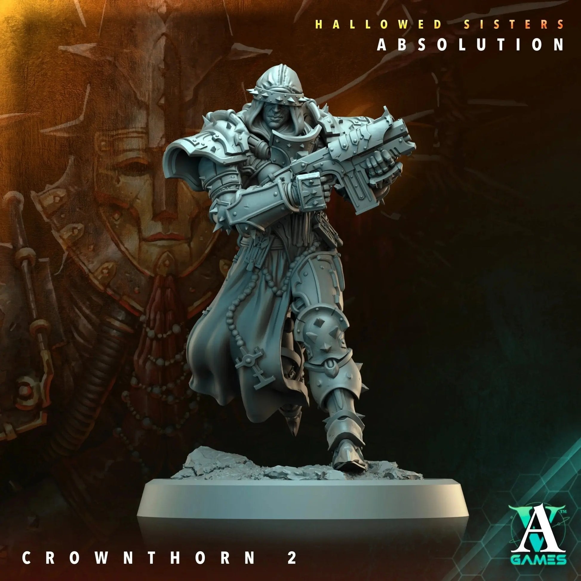 Hallowed Sisters - Absolution - STL Bundle - Archvillain Games