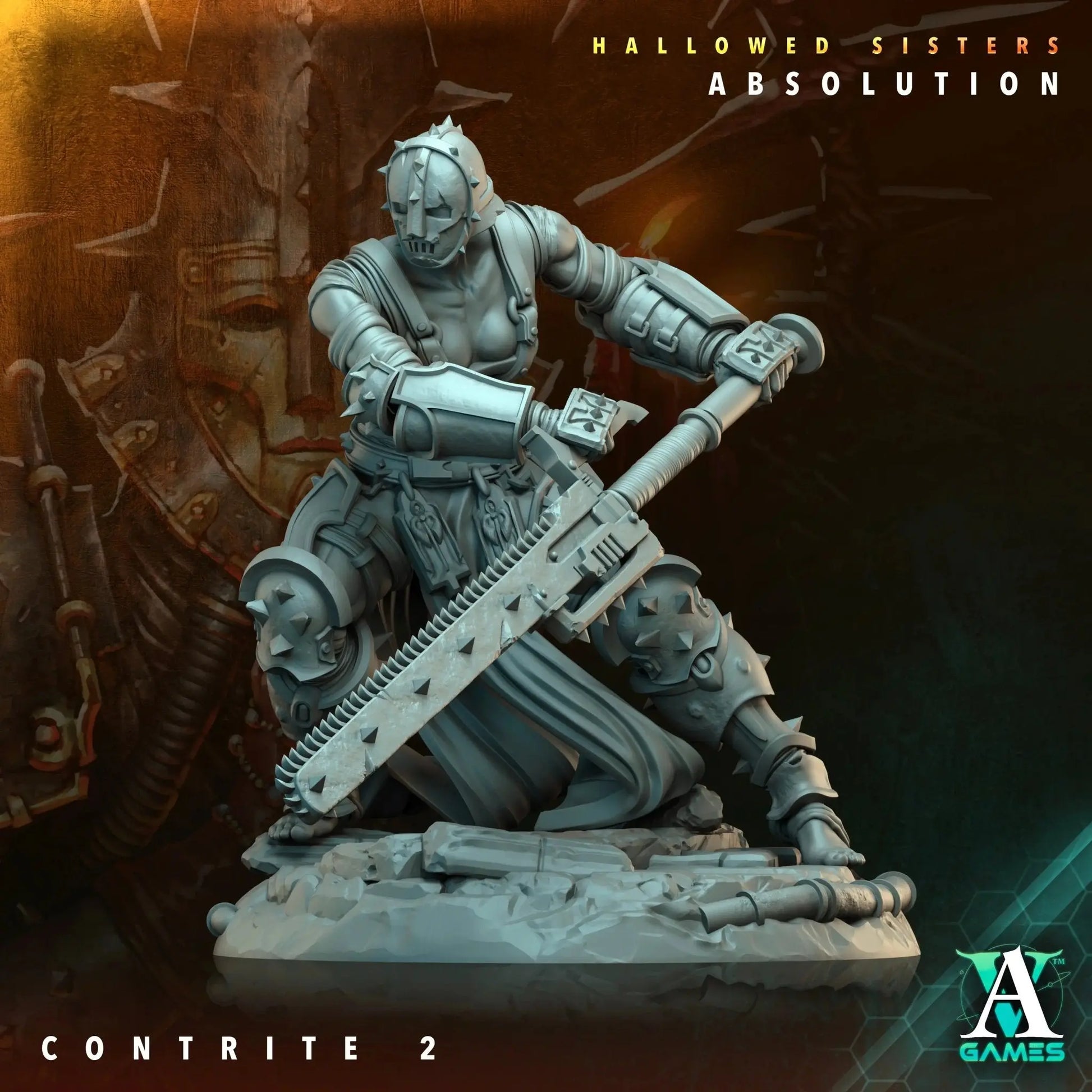 Hallowed Sisters - Absolution - STL Bundle - Archvillain Games