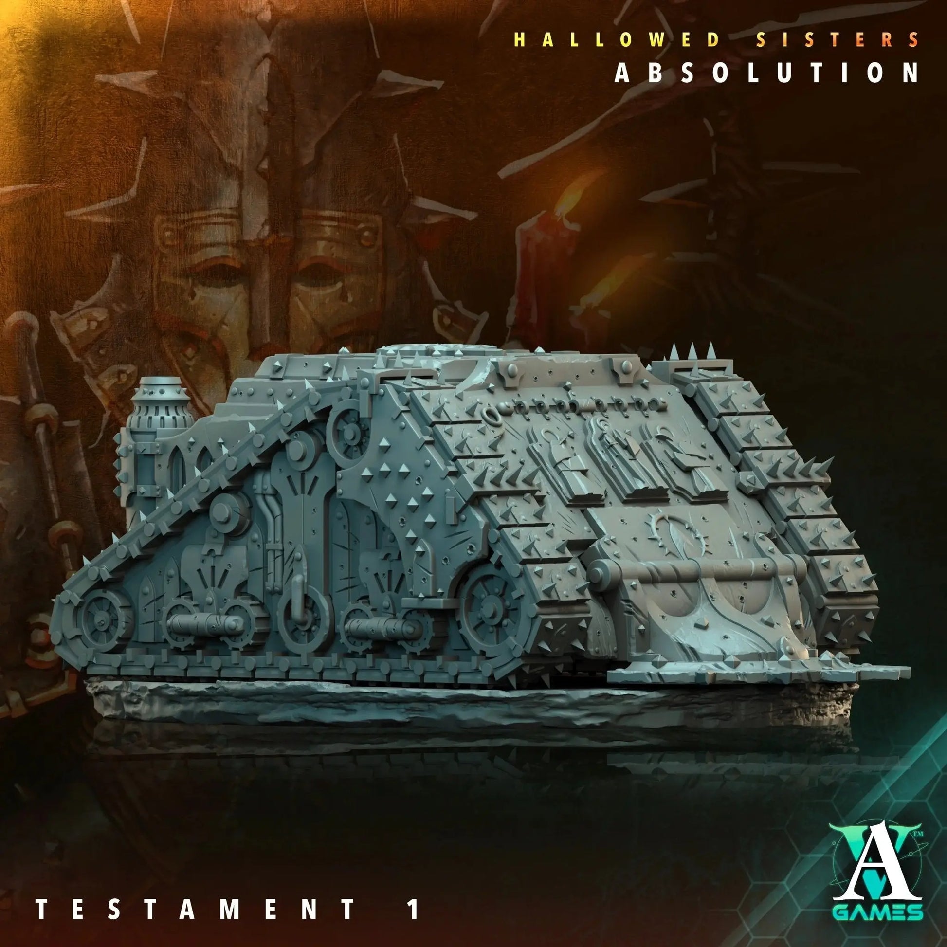 Hallowed Sisters - Absolution - STL Bundle - Archvillain Games