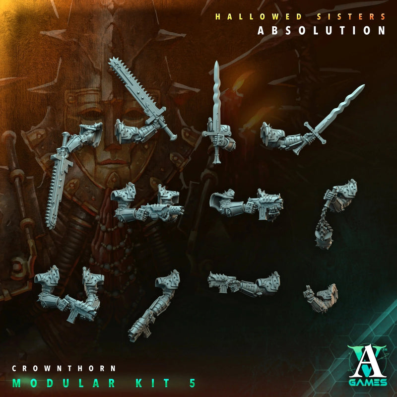 Hallowed Sisters - Absolution - STL Bundle - Archvillain Games