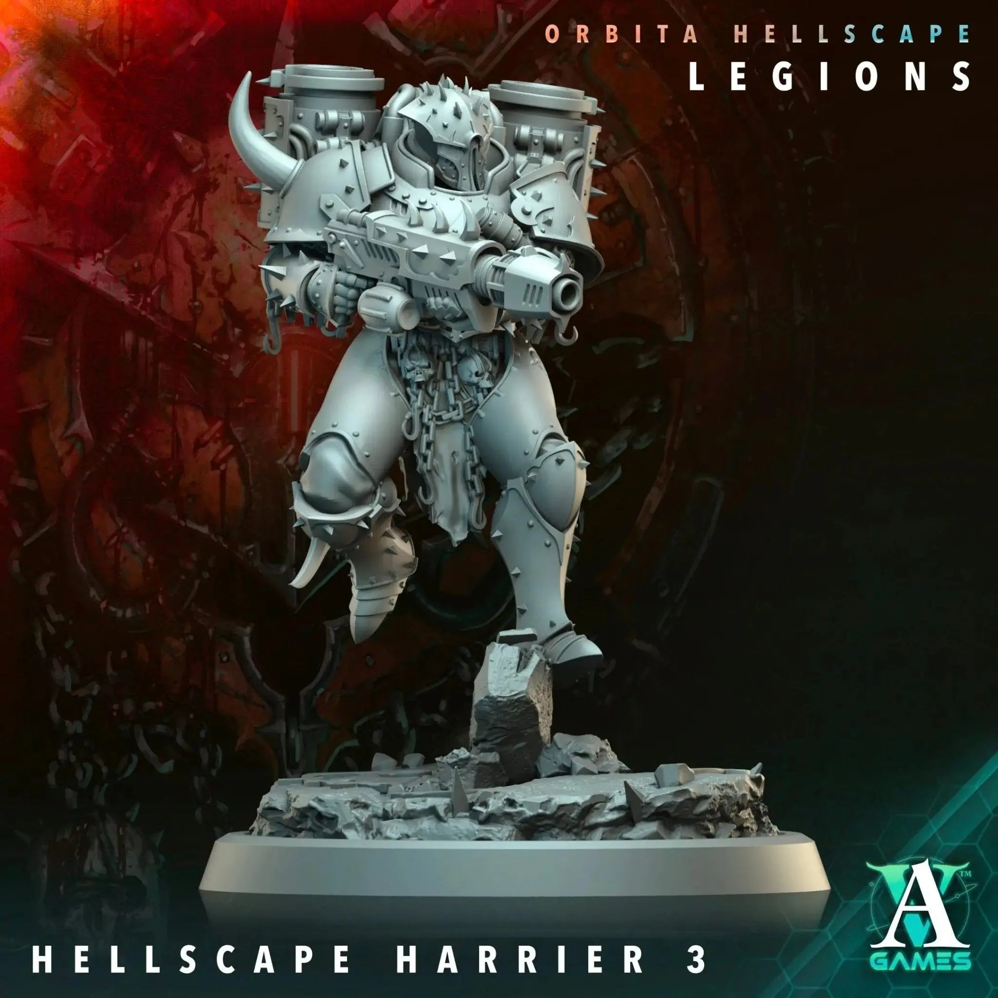 Hellknights - Legions - STL Bundle - Archvillain Games