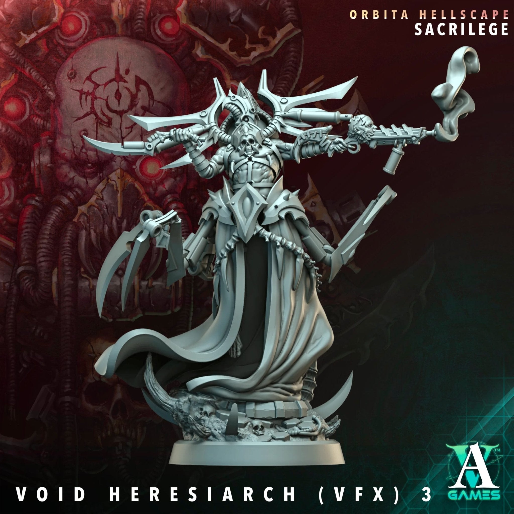 Hellknights - Sacrilege - STL Bundle - Archvillain Games