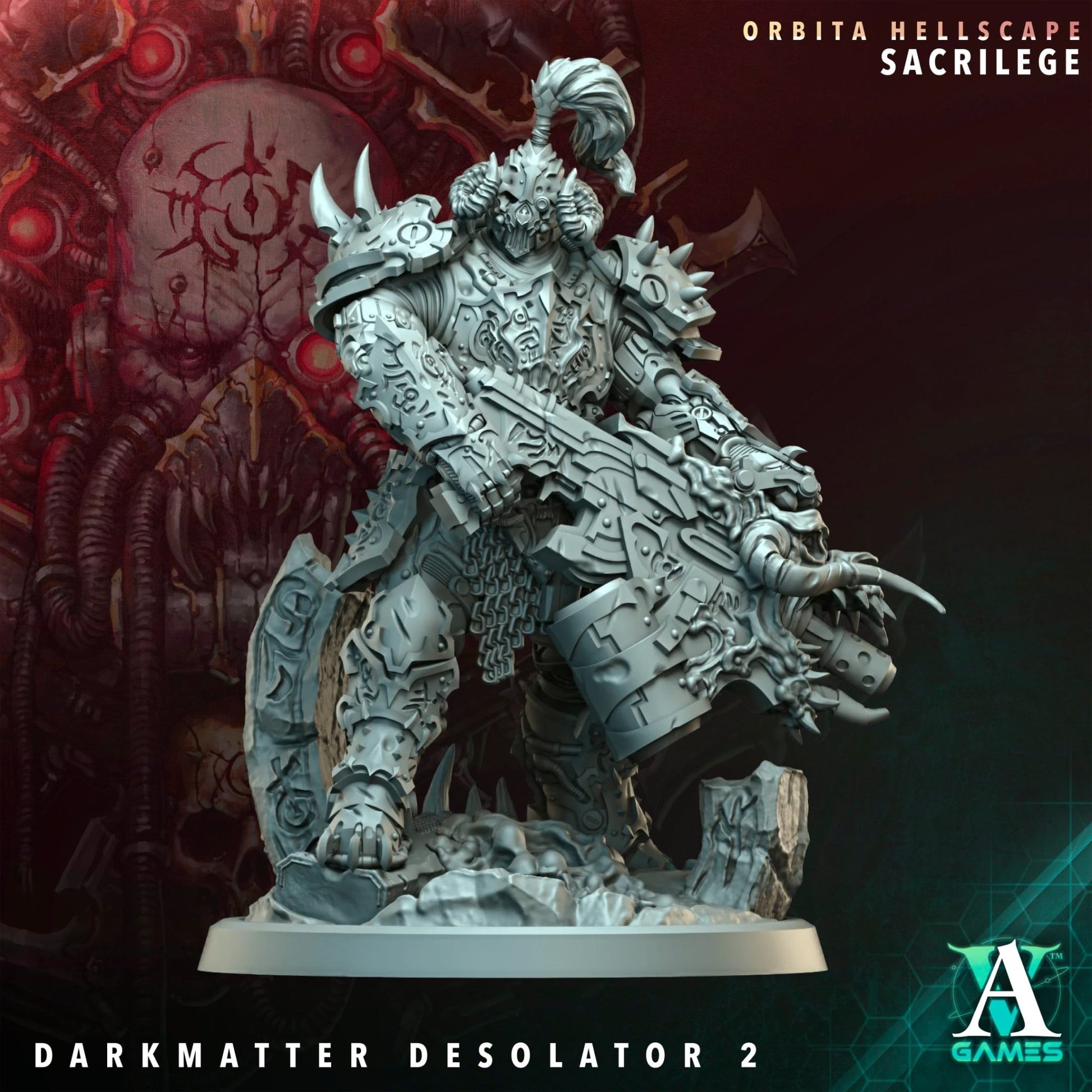 Hellknights - Sacrilege - STL Bundle - Archvillain Games