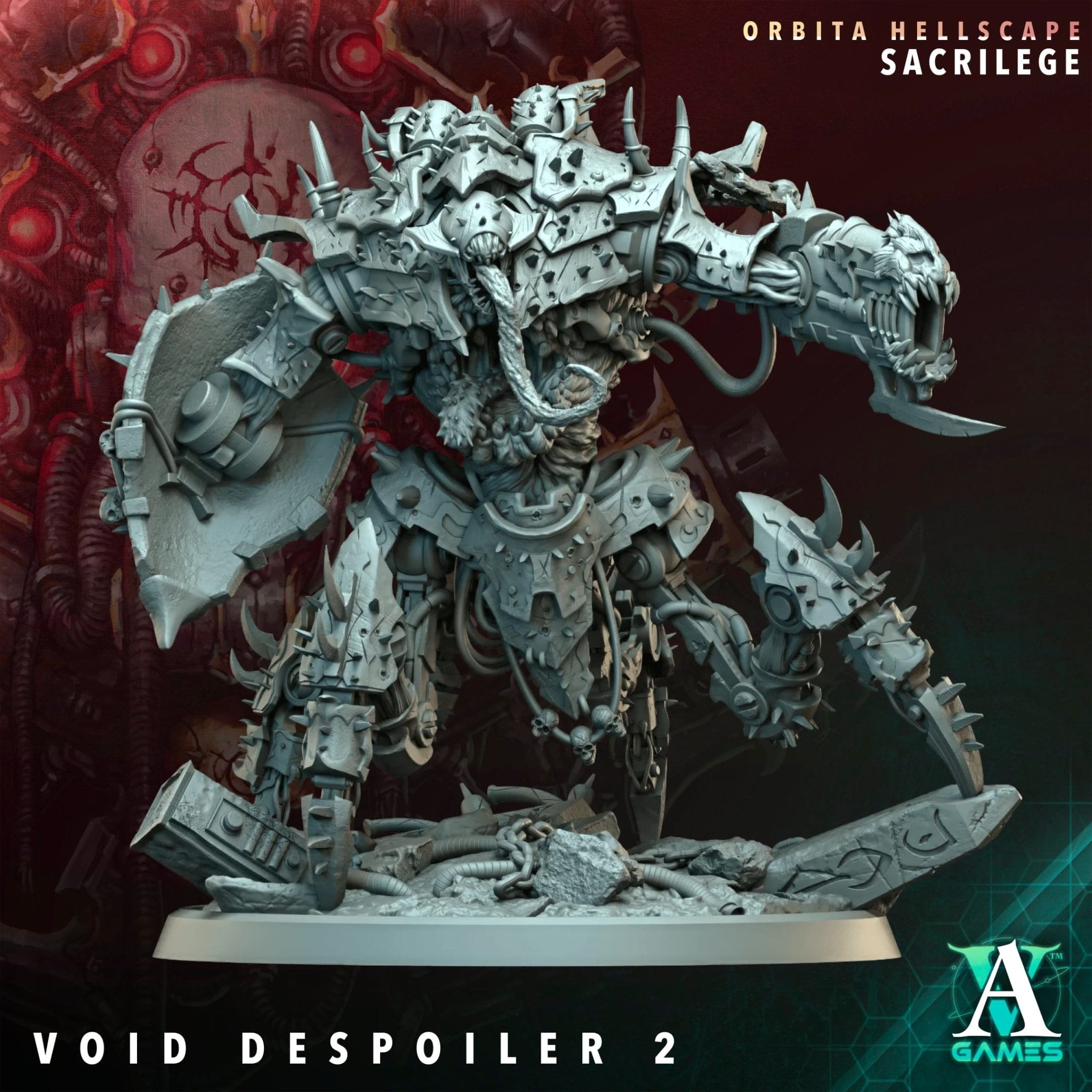 Hellknights - Sacrilege - STL Bundle - Archvillain Games