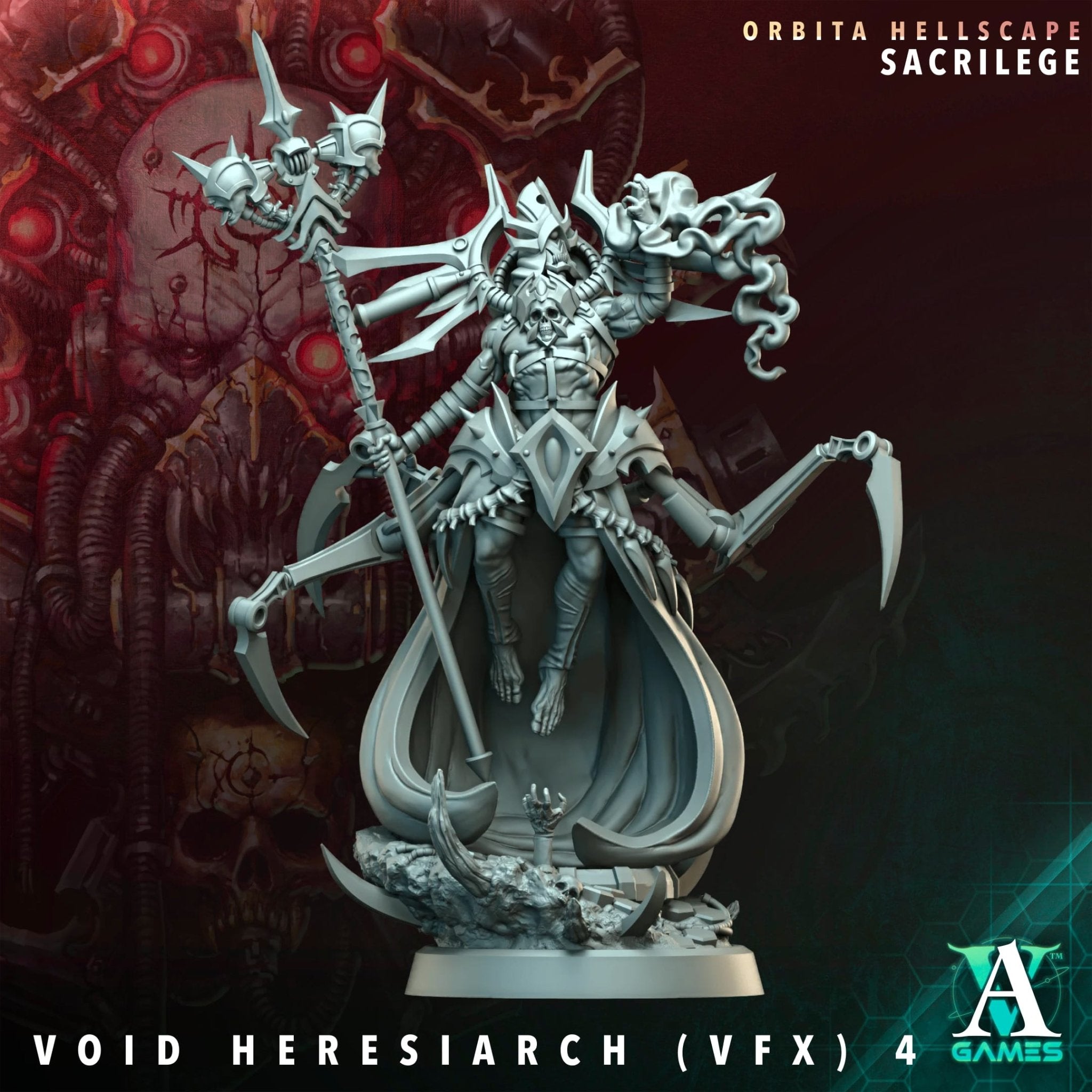 Hellknights - Sacrilege - STL Bundle - Archvillain Games