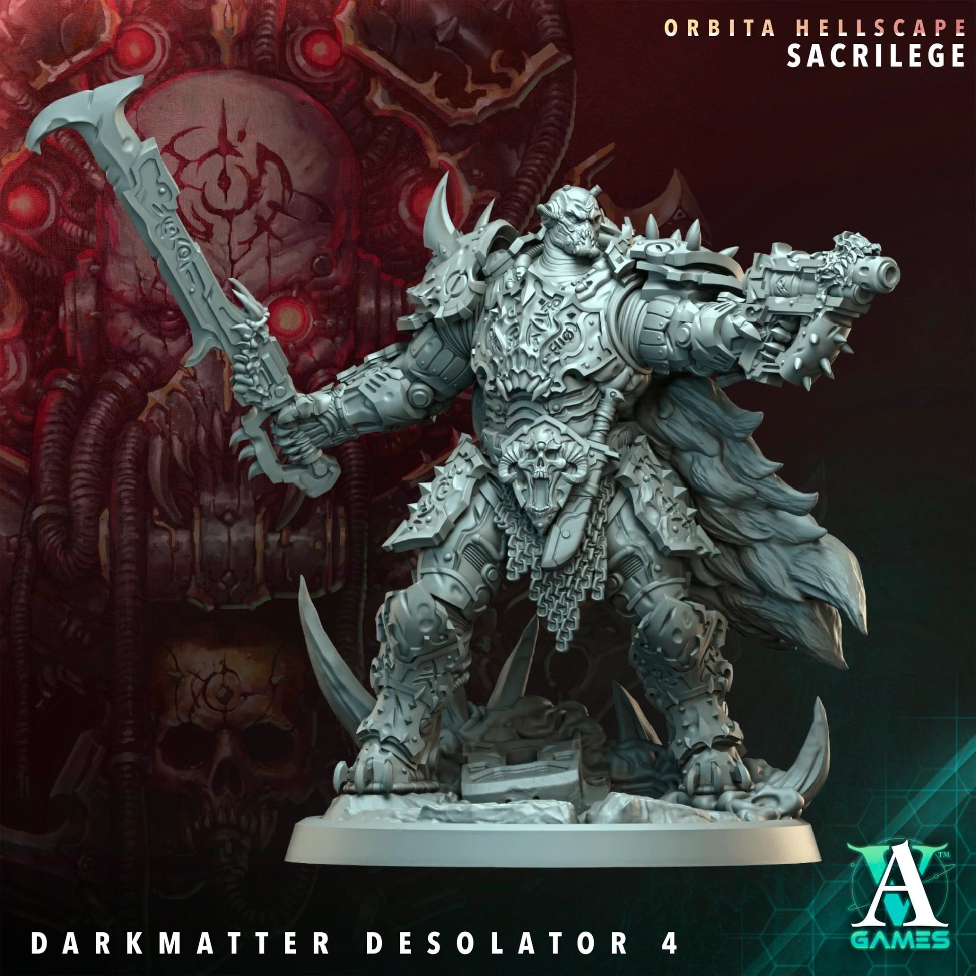 Hellknights - Sacrilege - STL Bundle - Archvillain Games