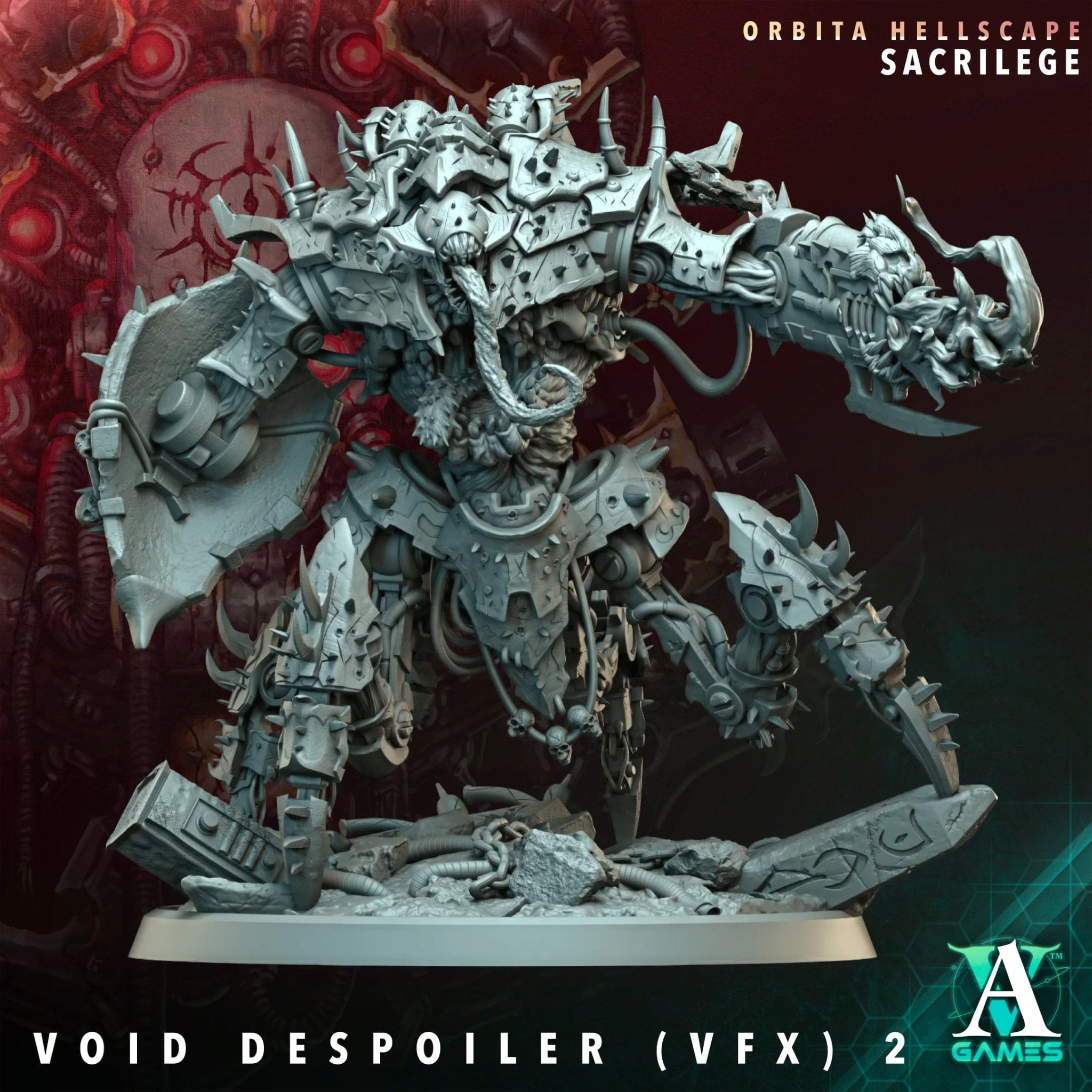 Hellknights - Sacrilege - STL Bundle - Archvillain Games