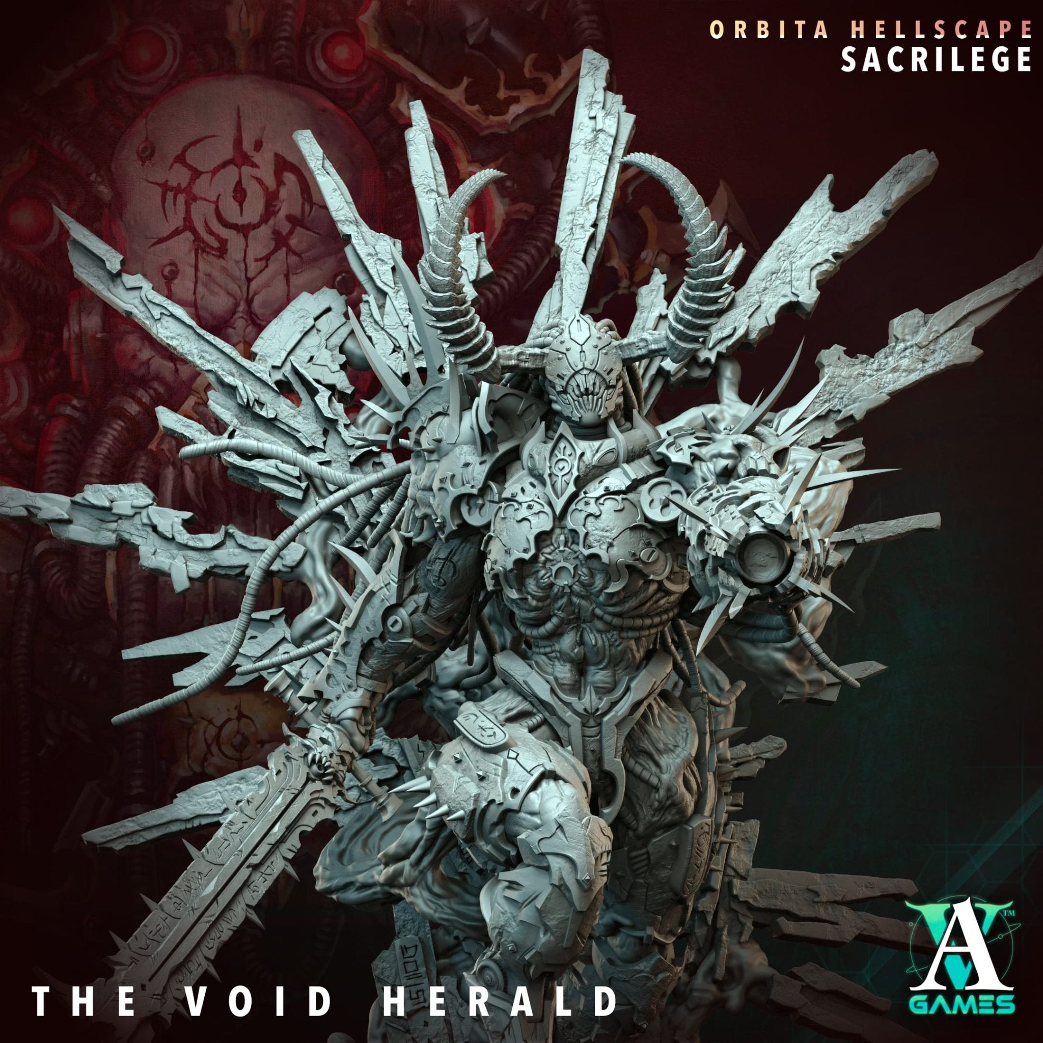 Hellknights - Sacrilege - STL Bundle - Archvillain Games