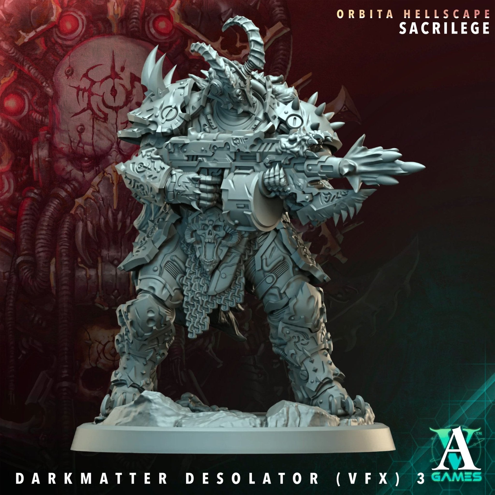Hellknights - Sacrilege - STL Bundle - Archvillain Games