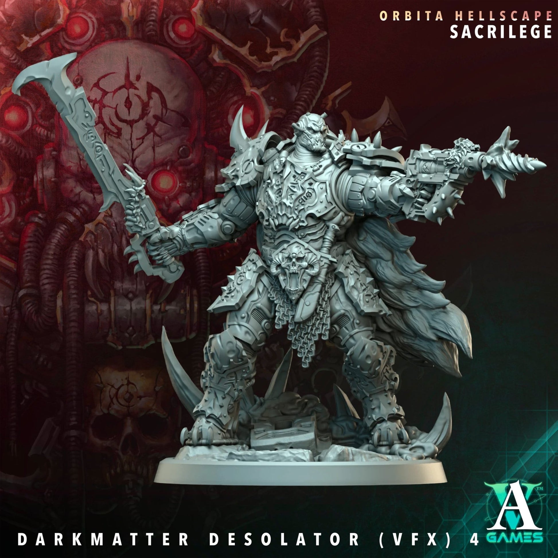 Hellknights - Sacrilege - STL Bundle - Archvillain Games