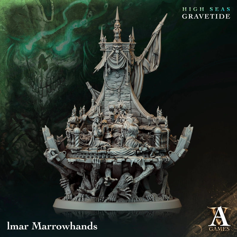High Seas - Gravetide - STL Bundle - Archvillain Games