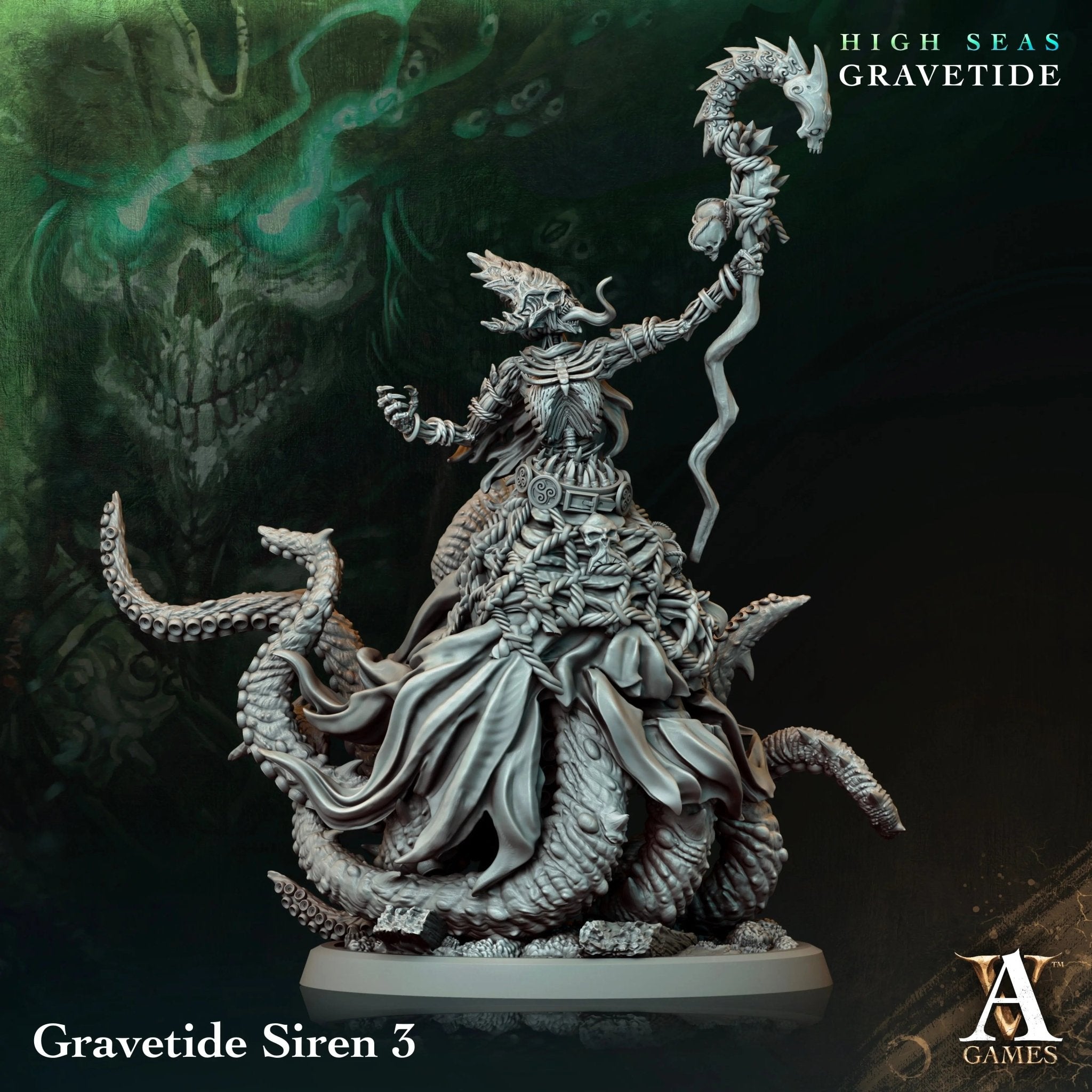 High Seas - Gravetide - STL Bundle - Archvillain Games