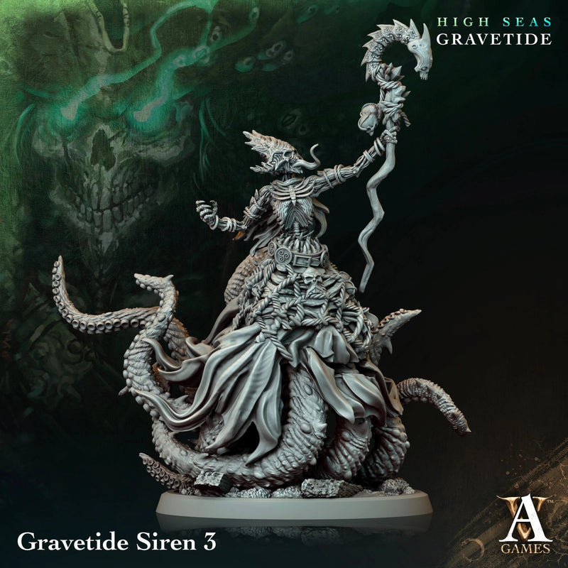 High Seas - Gravetide - STL Bundle - Archvillain Games