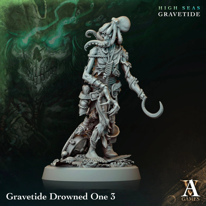 High Seas - Gravetide - STL Bundle - Archvillain Games