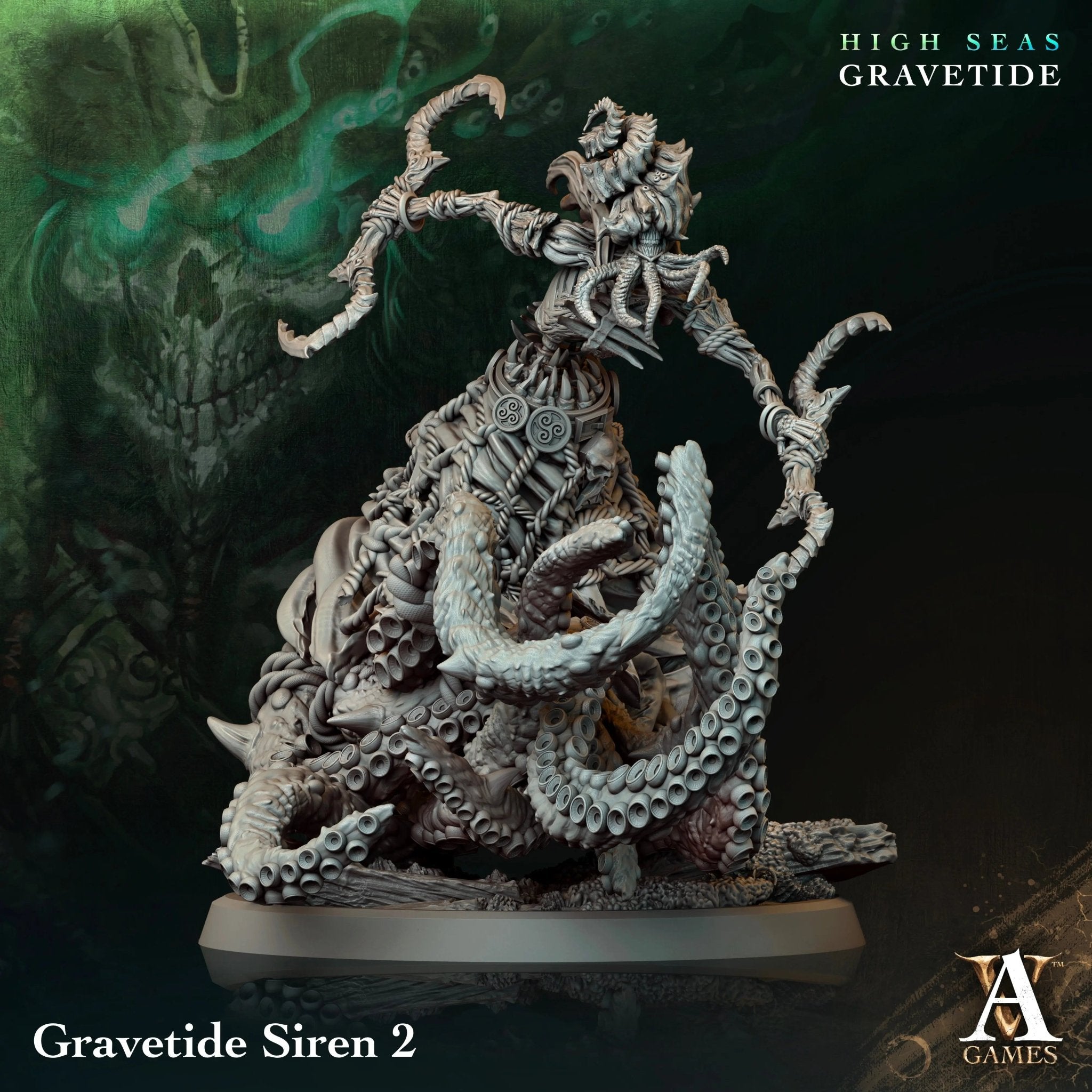 High Seas - Gravetide - STL Bundle - Archvillain Games