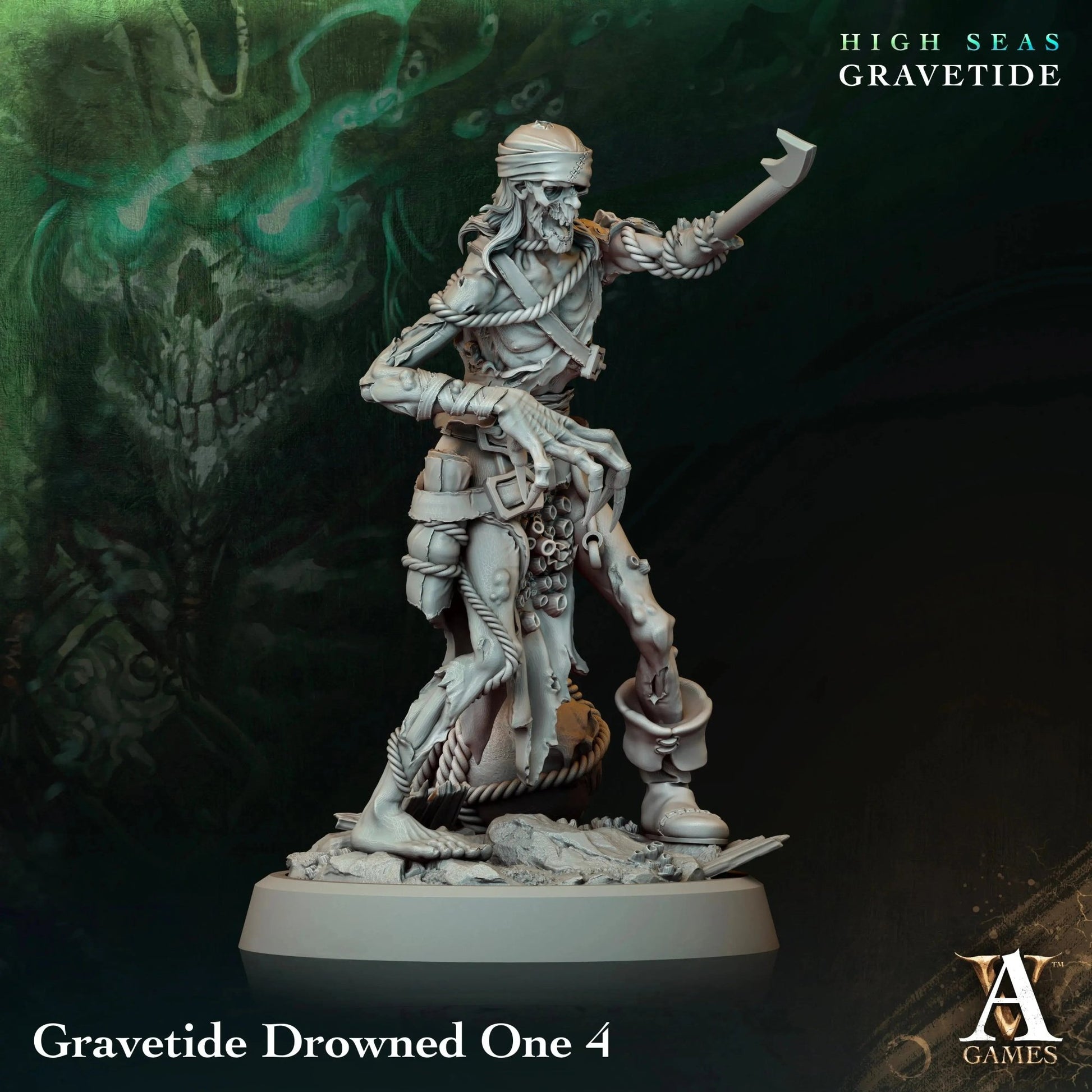 High Seas - Gravetide - STL Bundle - Archvillain Games