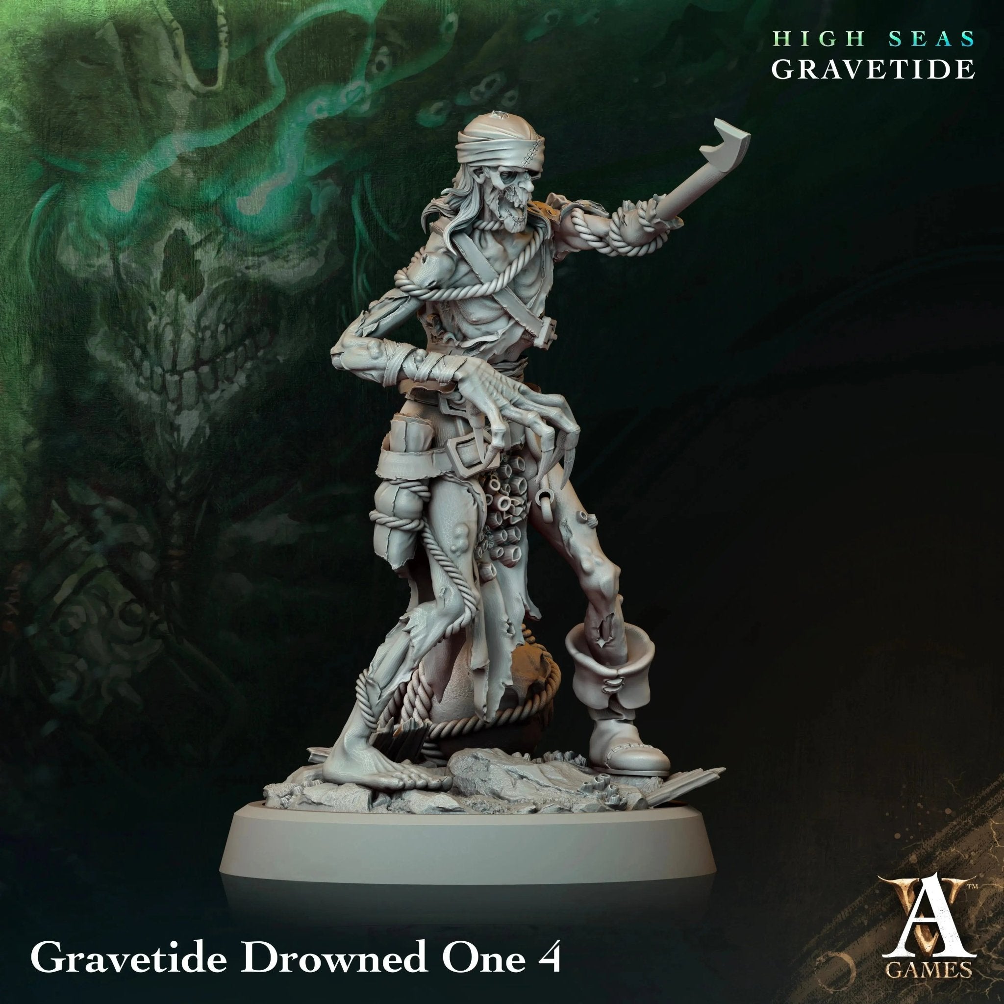 High Seas - Gravetide - STL Bundle - Archvillain Games