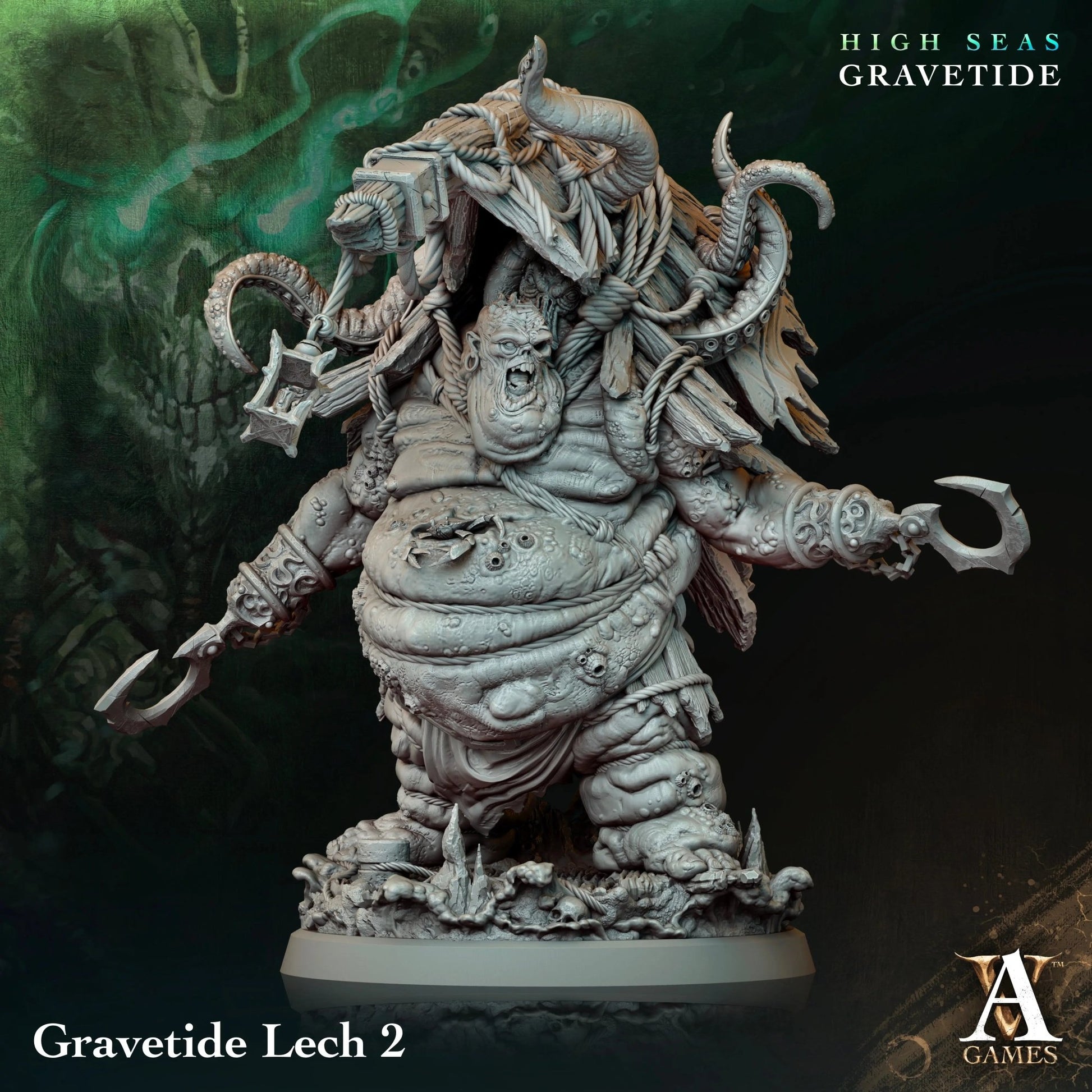 High Seas - Gravetide - STL Bundle - Archvillain Games
