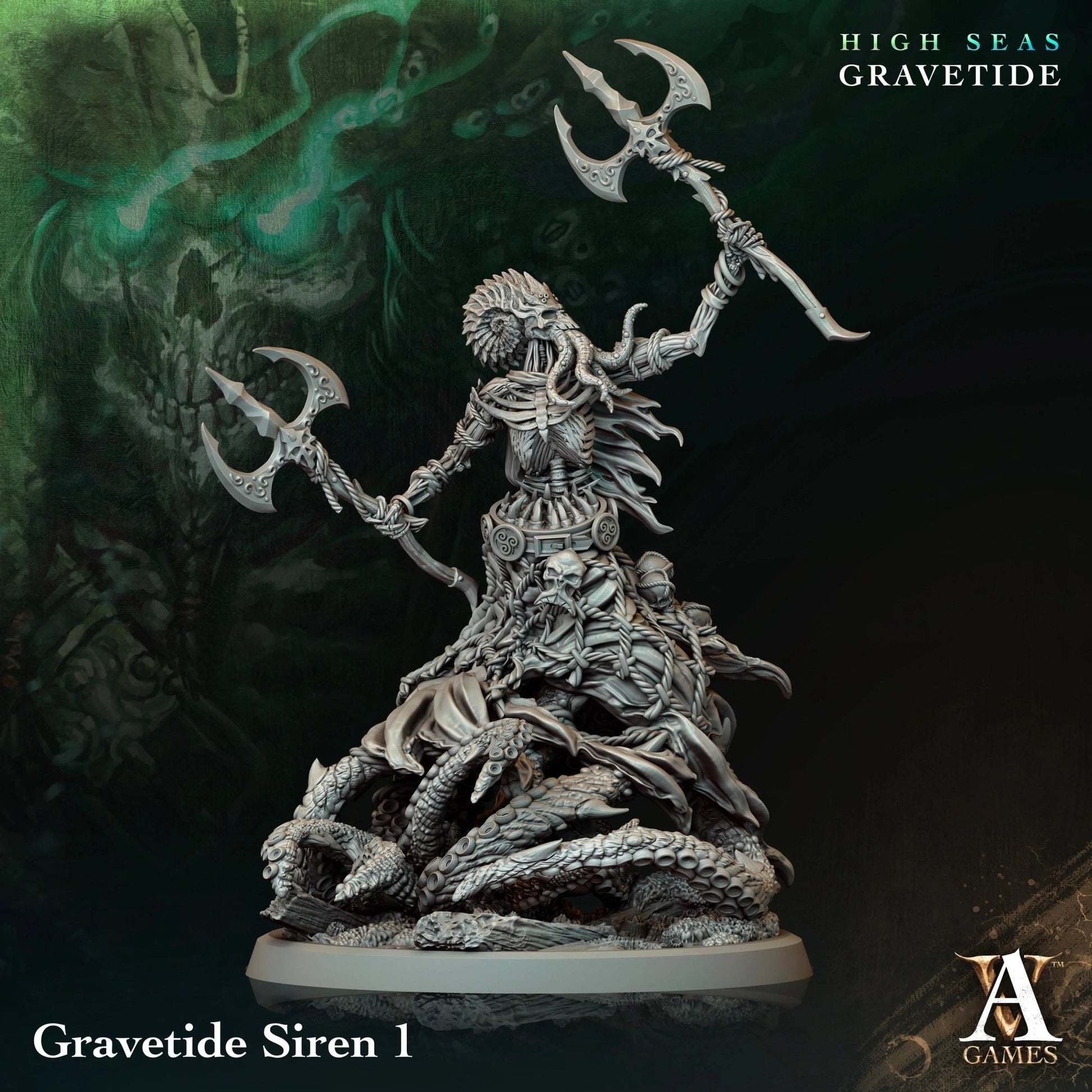 High Seas - Gravetide - STL Bundle - Archvillain Games