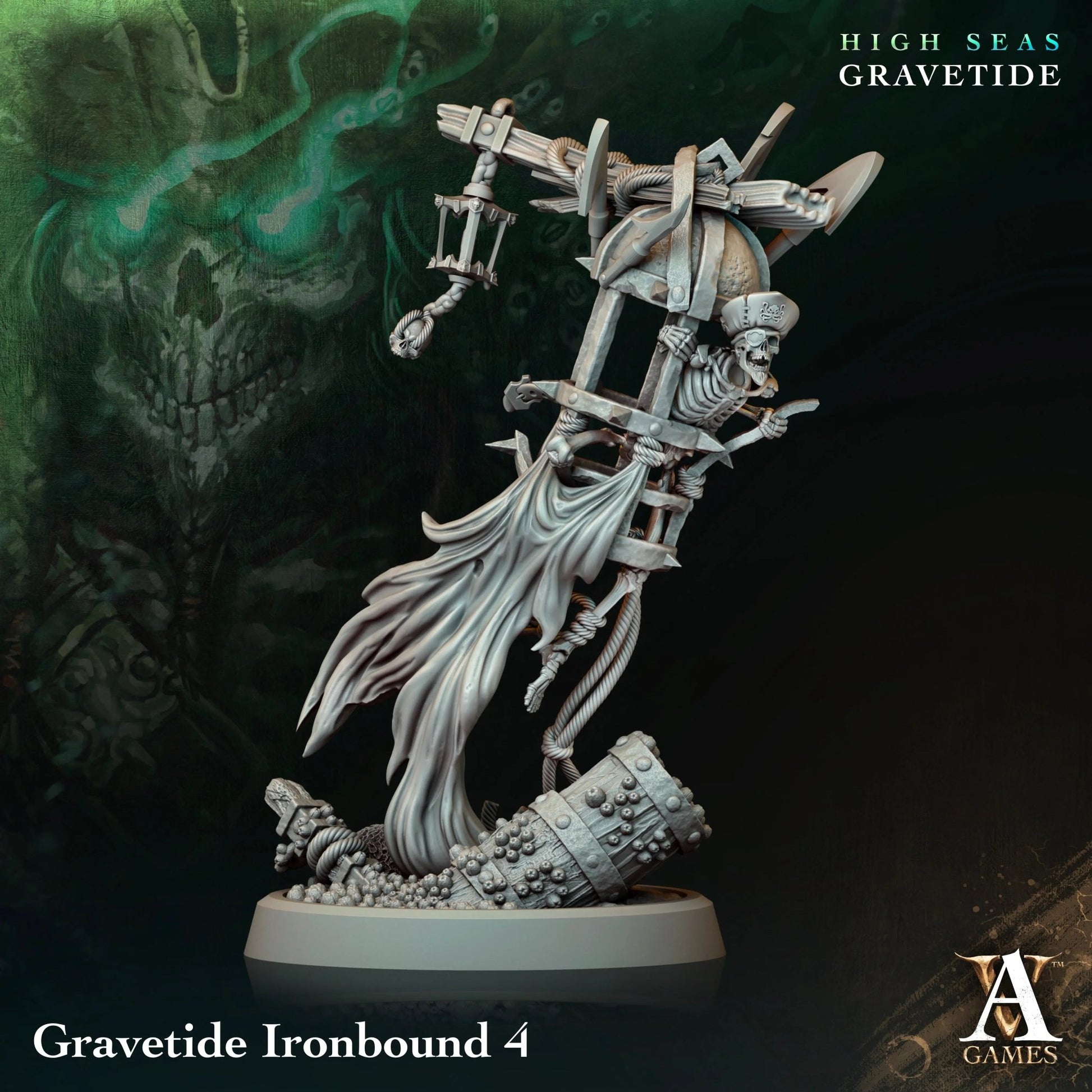 High Seas - Gravetide - STL Bundle - Archvillain Games