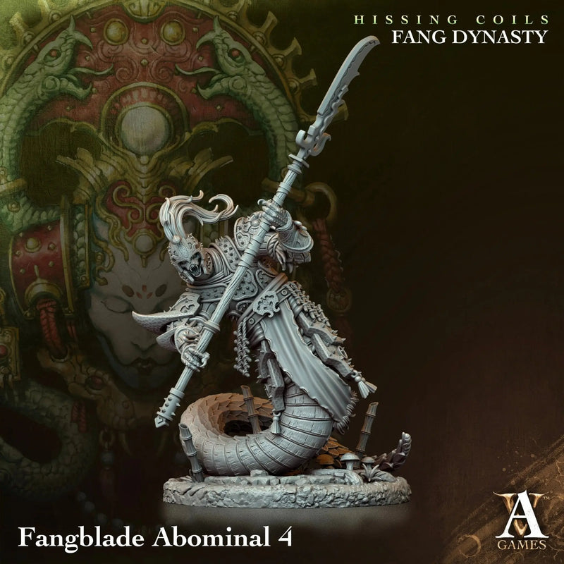 Hissing Coils - Fang Dynasty - STL Bundle - Archvillain Games