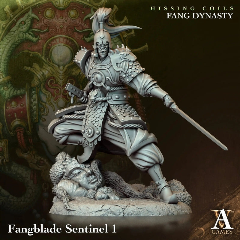 Hissing Coils - Fang Dynasty - STL Bundle - Archvillain Games