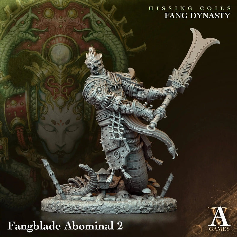 Hissing Coils - Fang Dynasty - STL Bundle - Archvillain Games
