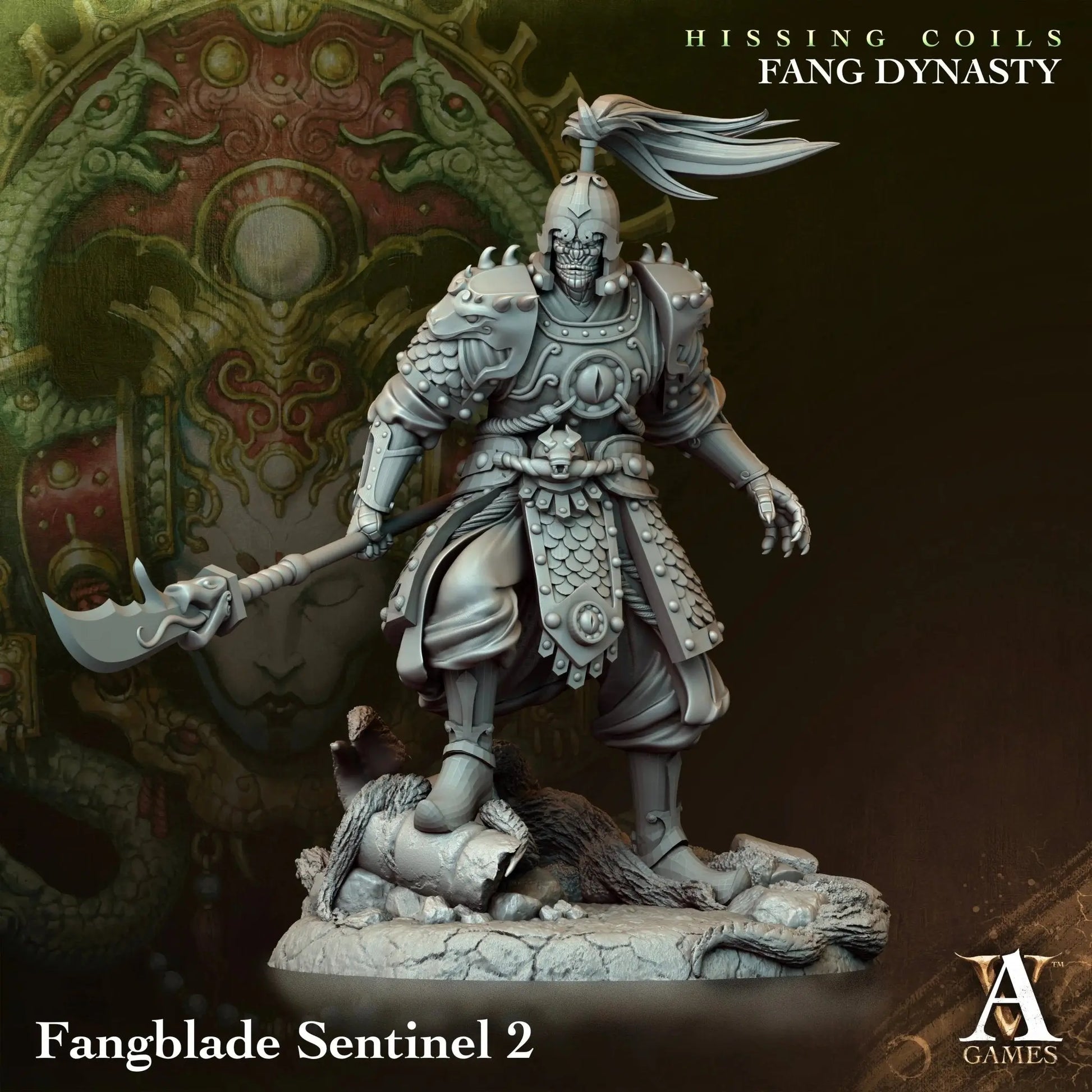 Hissing Coils - Fang Dynasty - STL Bundle - Archvillain Games