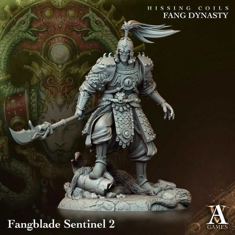 Hissing Coils - Fang Dynasty - STL Bundle - Archvillain Games