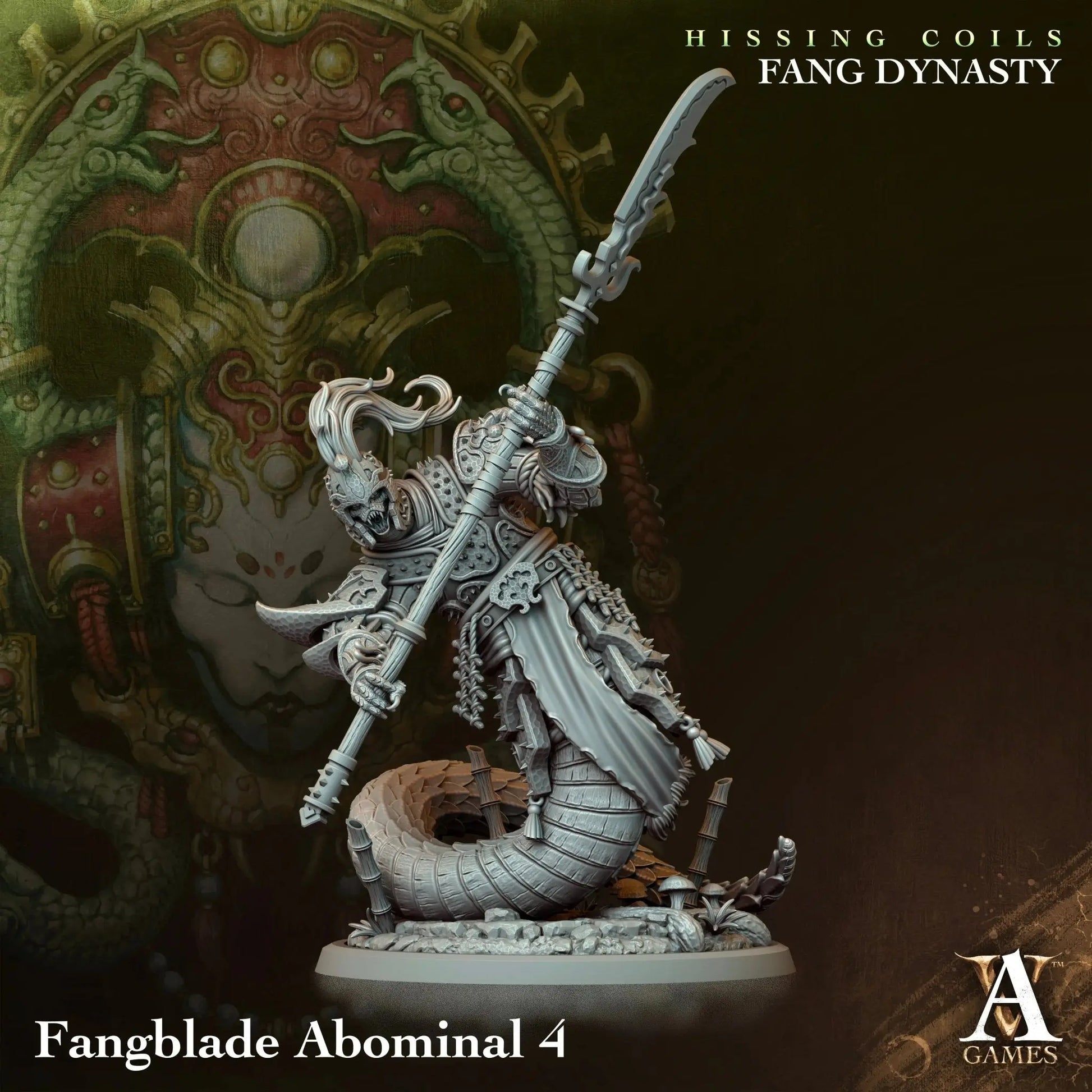Hissing Coils - Fang Dynasty - STL Bundle - Archvillain Games