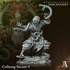 Hissing Coils - Fang Dynasty - STL Bundle - Archvillain Games