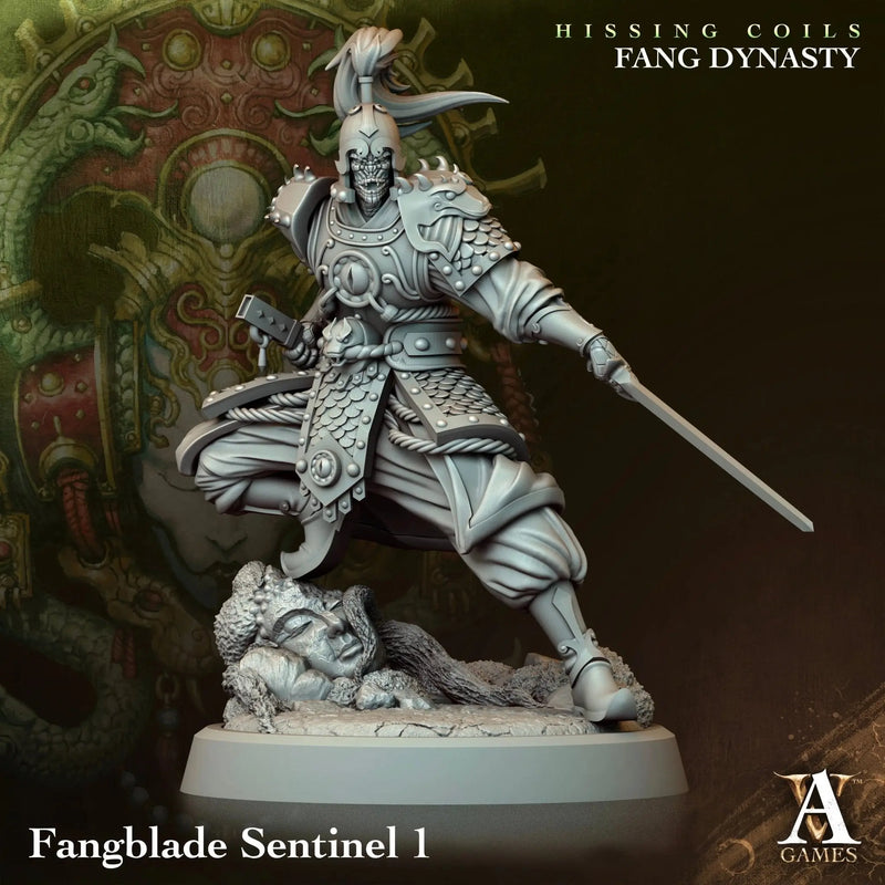 Hissing Coils - Fang Dynasty - STL Bundle - Archvillain Games