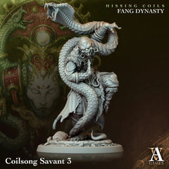 Hissing Coils - Fang Dynasty - STL Bundle - Archvillain Games