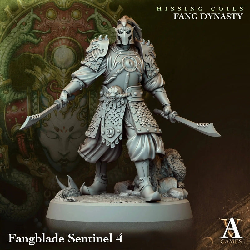 Hissing Coils - Fang Dynasty - STL Bundle - Archvillain Games
