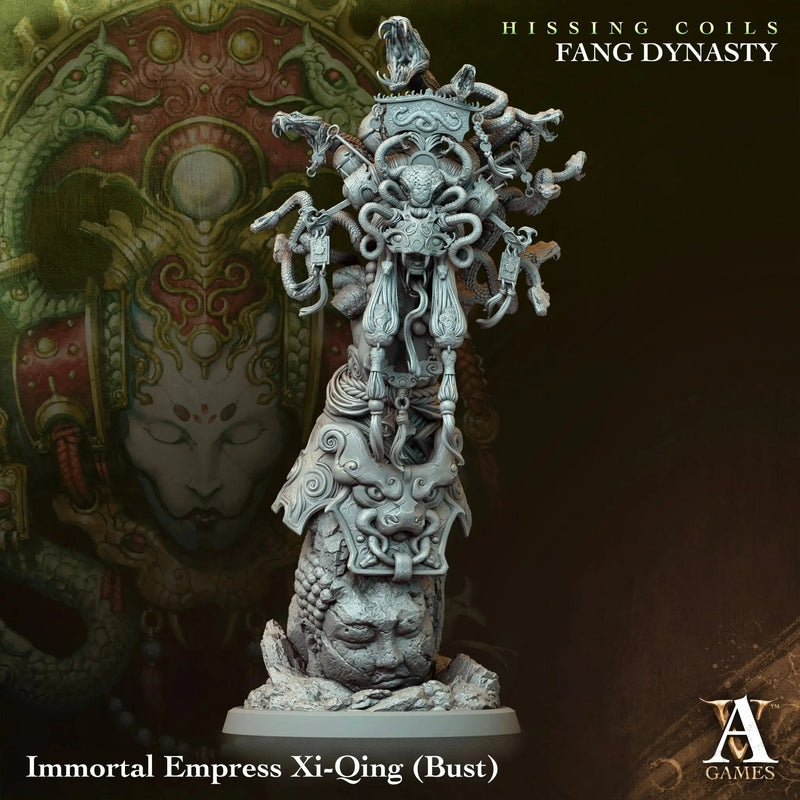 Hissing Coils - Fang Dynasty - STL Bundle - Archvillain Games