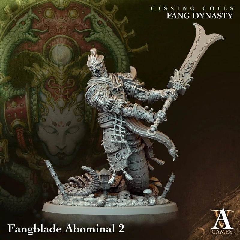 Hissing Coils - Fang Dynasty - STL Bundle - Archvillain Games