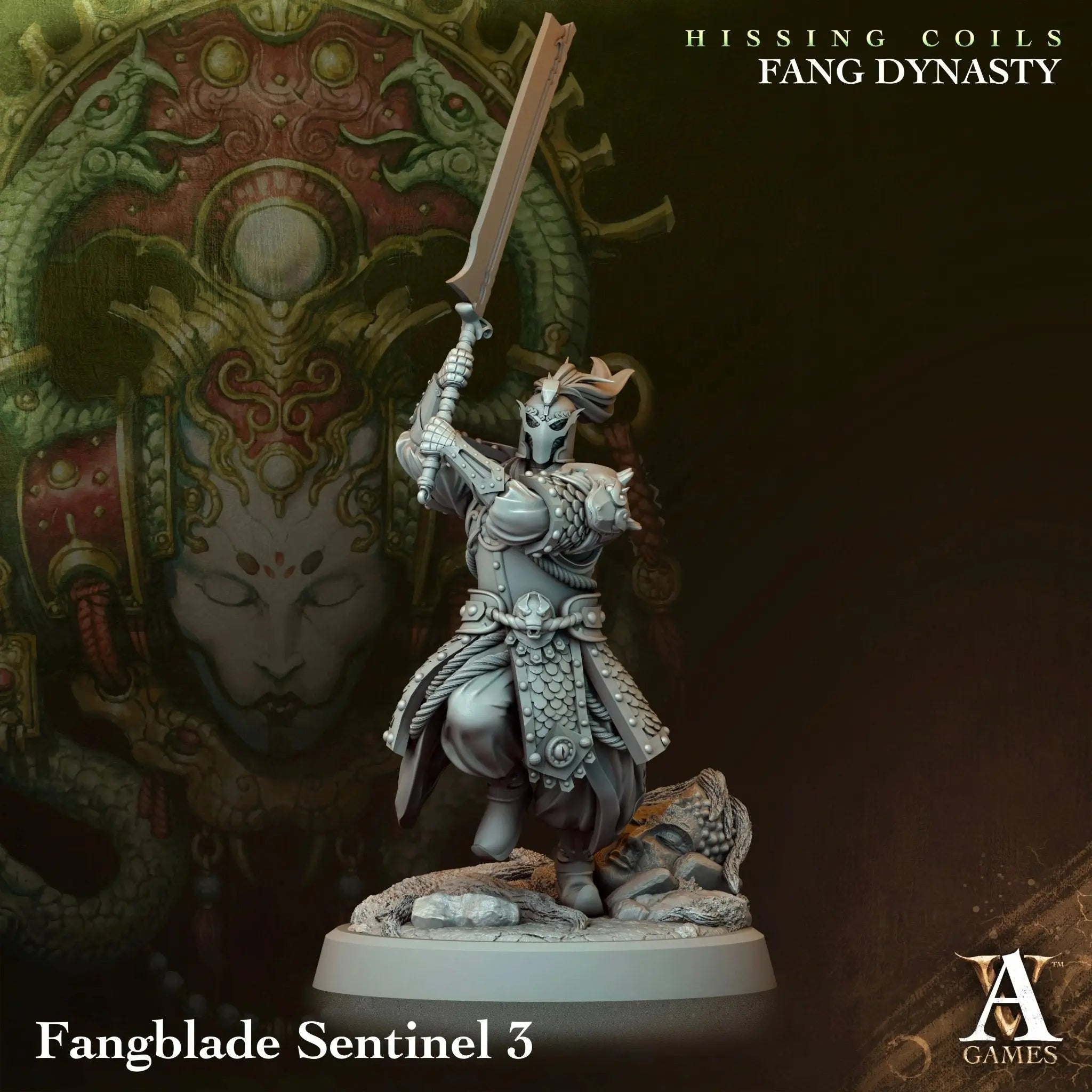 Hissing Coils - Fang Dynasty - STL Bundle - Archvillain Games
