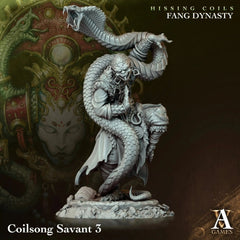 Hissing Coils - Fang Dynasty - STL Bundle - Archvillain Games