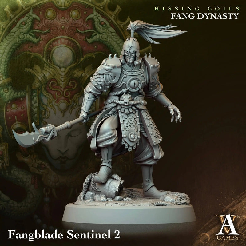 Hissing Coils - Fang Dynasty - STL Bundle - Archvillain Games