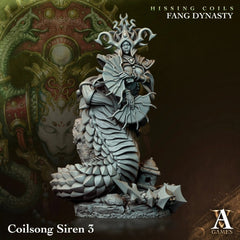 Hissing Coils - Fang Dynasty - STL Bundle - Archvillain Games