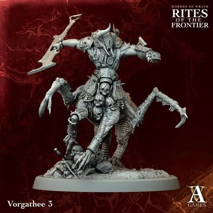 Hordes of Wrath - Rites of the Frontier - STL Bundle - Archvillain Games